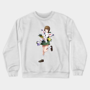 Digimon tri. Hikari and Tailmon Crewneck Sweatshirt